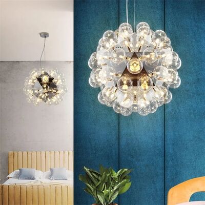 Taraxacum Suspension lamp Nordic Glass bubble pendant light (WH-GP-194)