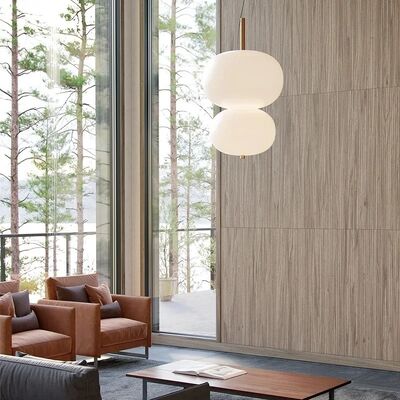Scandinavia Pendant Light Big Glass Ball Ceiling Chandelier Suspension Hanging (WH-GP-199)