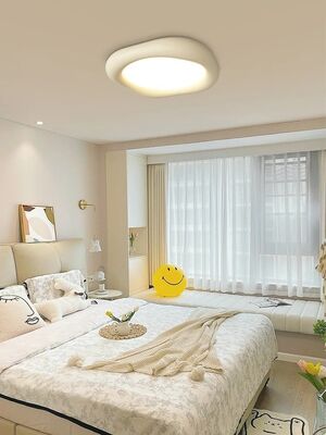 Children's Room Lights Minimalist dining room lighting Bedroom Resin white ceiling light(WH-MA-296)