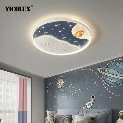 Kitchen Ceiling Light Decor Indoor Lighting Home bedroom astronaut lamp Children Ceiling Lamp(WH-MA-297)