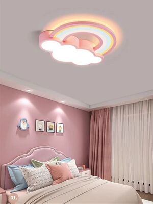 Princess Room Light Fixtures Bedroom And Warm Simple Cartoon rainbow ceiling light(WH-MA-300)