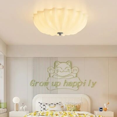 White Lustre Ceiling Light Kids Room Decor Modern Minimalist Flower Shape Ceiling Lamp(WH-MA-307)