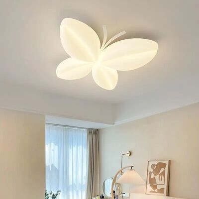 Bedroom Ceiling Lamps Creative Princess Room Little Girl Warm Romantic Butterfly Ceiling Lights(WH-MA-312)