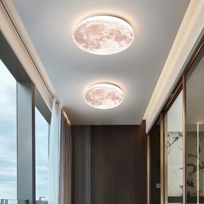 Home Lighting Bedroom Modern Acrylic Light LED Circular Lunar Ceiling Lamp(WH-MA-334)