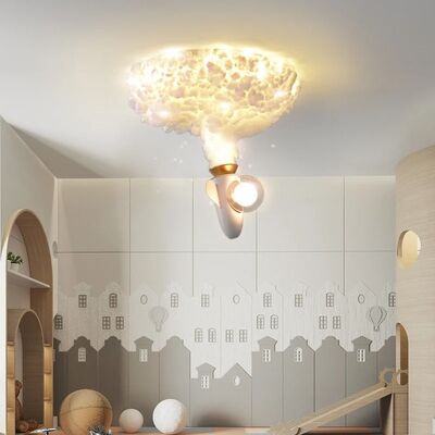 children room lighting Bedroom Study Kids Nursery Creative Rocket astronaut ceiling light(WH-MA-337)