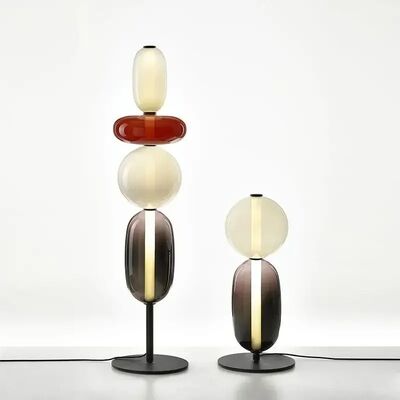 Indoor Lighting Bedroom Living Room Designer Colorful Glass Light Candy Floor Lamp(WH-MFL-180)