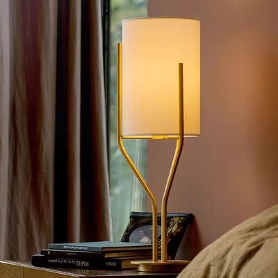 sofa Side Light Office bedroom Creative Led fabric lampshade Simple Arborescence Floor Lamp(WH-MFL-191)