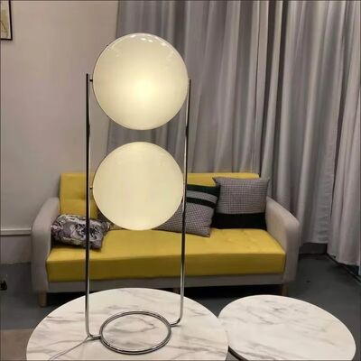 Art Deco Standing Light Bedside Living Room Hotel Acrylic Ball Lights Delord Floor Lamp(WH-MFL-194)