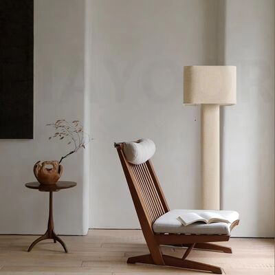 Home Decoration Light High-End Artistic Vertical Sofa Lamp Four Hands Hensley Floor Lamp(WH-MFL-198)