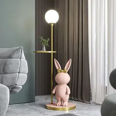 Atmosphere Bedside Light Decorate Girl Children Room Modern Creative Rabbit Floor Lamp(WH-MFL-203)