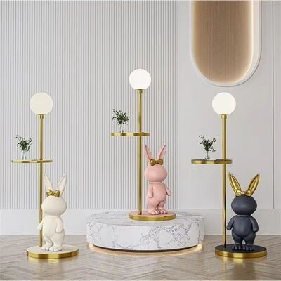 Atmosphere Bedside Light Decorate Girl Children Room Modern Creative Rabbit Floor Lamp(WH-MFL-203)