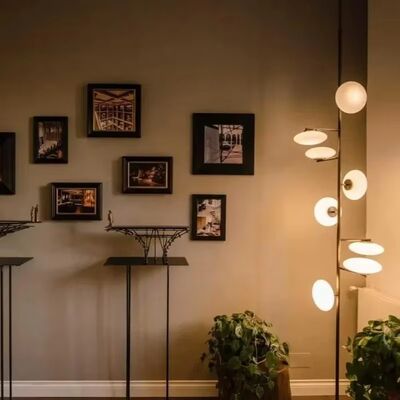 Corner Standing Lamp Living Room Bedroom Study Italian Designer Mami' Small Floor Lamp(WH-MFL-206)