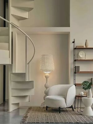 Bedroom Bedside Lights Living Room Elegant Home-applicant LED French Kabuki Floor Lamp(WH-MFL-208)