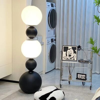 Bedside Lamp LED Lighting Living Room Sofa Side Lamp Nordic Orion Sphere Floor Lamp(WH-MFL-225)