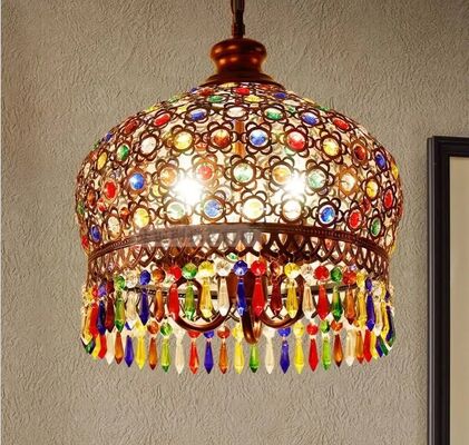 Bohemian Colorful Pendant Lamp Turkish small chandelier Light Fixture  (WH-DC-83)