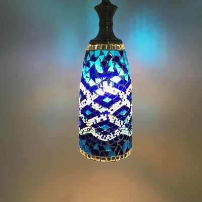 Vintage Ceiling Hanging Lamp Stained Glass Lampshade Pendant Lamp Turkish Mosaic Pendant Lights (WH-DC-88)
