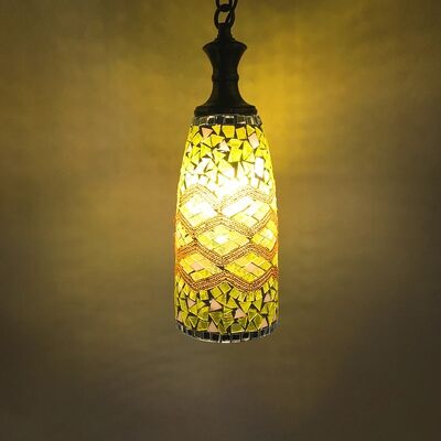 Vintage Ceiling Hanging Lamp Stained Glass Lampshade Pendant Lamp Turkish Mosaic Pendant Lights (WH-DC-88)