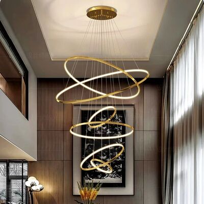 Modern Circular pendant light Creative Staircase Pendant Light(WH-NC-129)