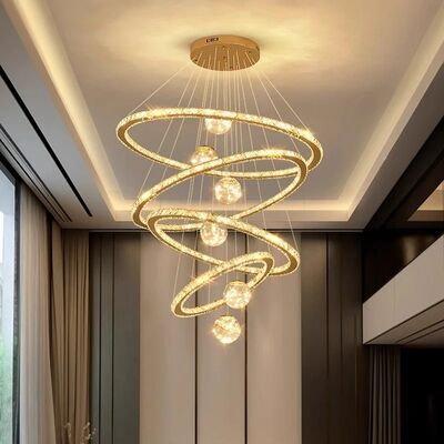 Nordic home decoration stair chandelier luxury Staircase Pendant Light(WH-NC-131)