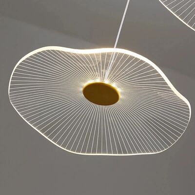 Lotus Chandeliers Staircase Lighting High-rise House Stair Chandelier Dining Room  (WH-NC-136)