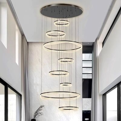 Modern ring stairs led lights pendant light lamps staircase lamp (WH-NC-142)