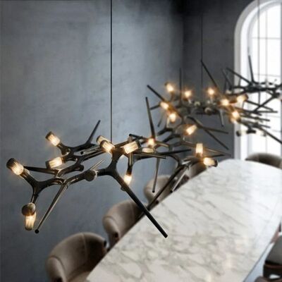Thorn Chandeliers Postmodern Novelty Long Hanging Lamp (WH-NC-143)