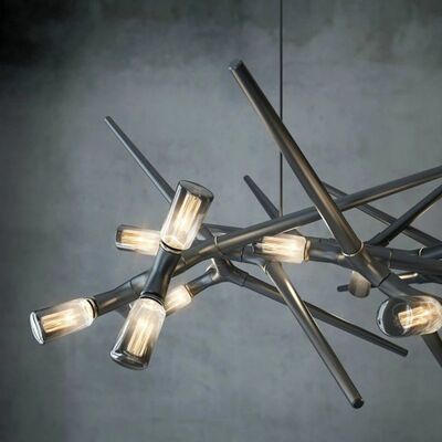 Thorn Chandeliers Postmodern Novelty Long Hanging Lamp (WH-NC-143)