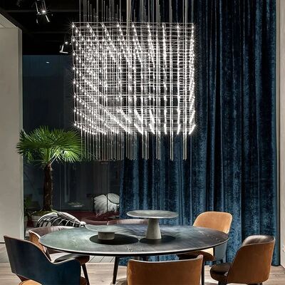 Modern Luxury Living Room Chandelier Cube Pendant Lamp (WH-NC-145)