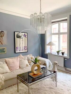 Italian Designer Vintage Texture Glass Ceiling Chandeliers(WH-NC-159)