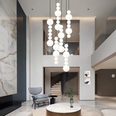 Nordic home decor dining room Pendant lamp lights Staircase Chandelier(WH-NC-172)
