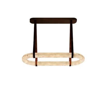 LED Dimmable Natural Marble Desing Leather Belt Chandelier Lighting (WH-MI-492)