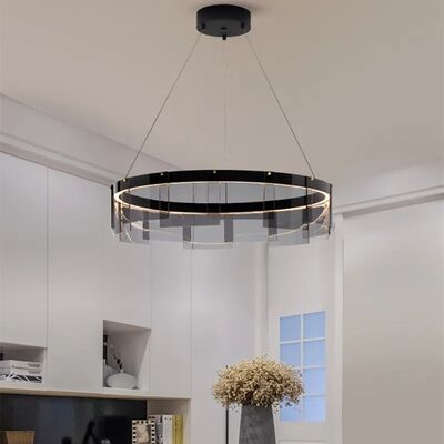 Stratos LED Chandelier modern glass LED light luxury minimalist light (WH-MI-498)