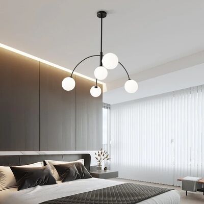 Modern Metal Chandelier Nordic Home Decor Hotel Lobby Dining Room Living Room Pendant Lamp Valentina Arc Chandelier(WH-MI-499)