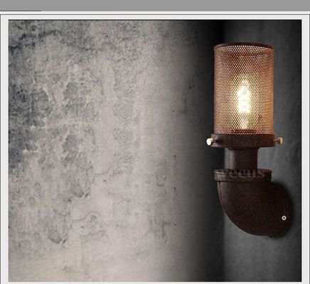 Water iron pipe Loft retro vintage Industrial wall light (WH-VR-44）