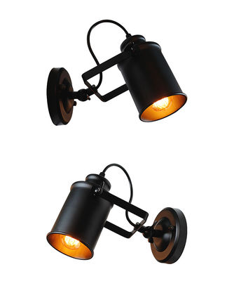 Vintage Wall Lamp Industrial light wall sconc,Plug with push button switch interior lamp (WH-VR-91)