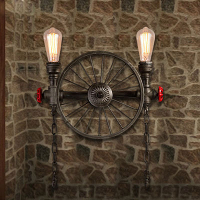 Loft style Steampunk decoration retro wall lamp vintage industrial lamp （WH-VR-89)