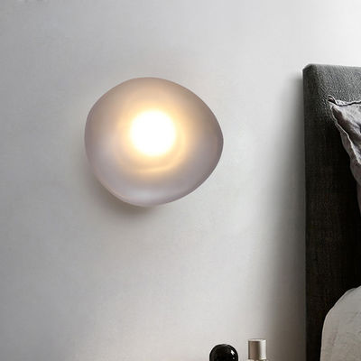 Nordic LED Wall Lamps Living Room Designer Lamp Modern Glass Pebble Wall Light （WH-OR-22）