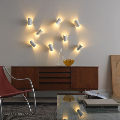 Modern LED Wall Lamp Nordic  creative personality Rotating Wall Light(WH-OR-30）