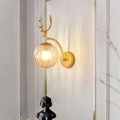 Nordic Creative Wall lamp luxury Living Room Bedroom Bedside creative wall lamp (WH-OR-114）
