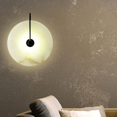 Modern decoration Living room Bedroom 16cm 25cm marble wall lamp（WH-OR-133)