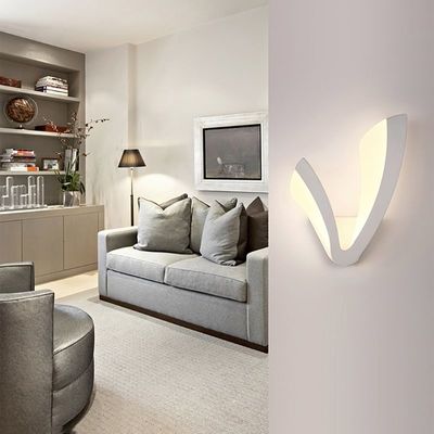 LED Light Modern Wall Lamp Acrylic Sconce 10W AC90-260V bed room light（WH-OR-165)