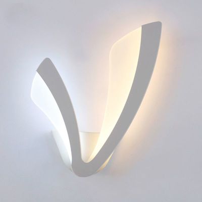 LED Light Modern Wall Lamp Acrylic Sconce 10W AC90-260V bed room light（WH-OR-165)