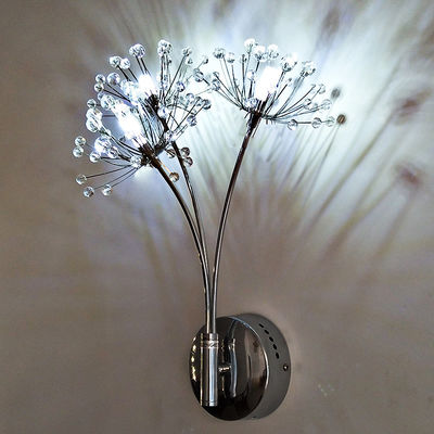 Nordic Creative Dandelion Flower Wall Lamps Bathroom Bedroom Bedside dandelion lamp(WH-OR-170)