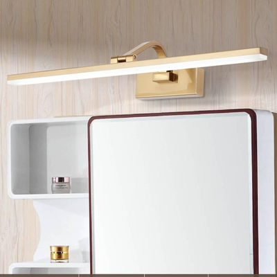 Bathroom Gold Waterproof LED Wall lamps Cabinet vanity Mirror lights(WH-MR-31)