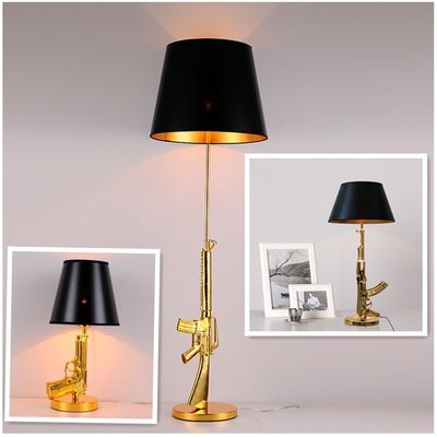 Modern Electroplated Table Lamp AK47 Gun Design Desk Decor designer table lamp(WH-MTB-43)