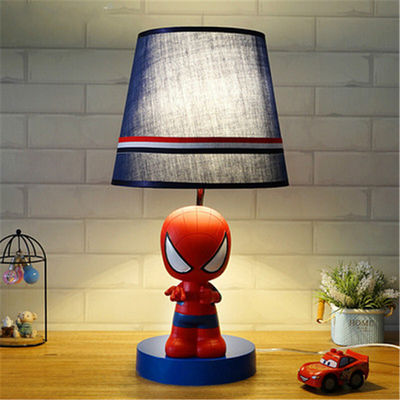 Nordic spider bat super hero Table Lamp Children'S Room Cartoon Bedside Kids Table lamp (WH-MTB-59)