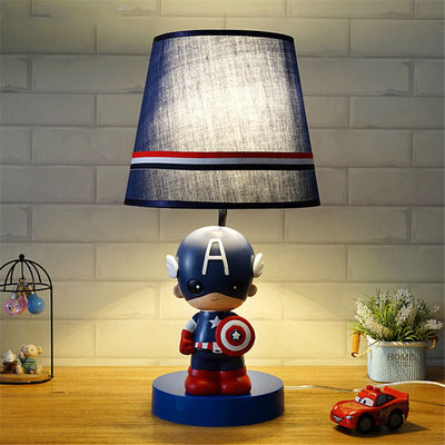 Nordic spider bat super hero Table Lamp Children'S Room Cartoon Bedside Kids Table lamp (WH-MTB-59)