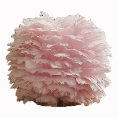 Pink Feather Table Lamp Warm and Romantic Girl Children's Room Table light(WH-MTB-66)