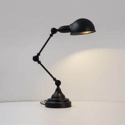 Metal Swing Arm Desk Lamp Multi-articulation Adjustable Arm Table lamp(WH-MTB-74)