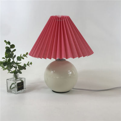 Modern Pleated Fold LED Table Lamps Bedroom Desk Lamp(WH-MTB-88)